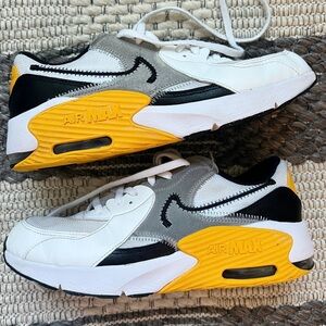 Nike Air Max Excee White University Gold Wolf Grey Black (GS) youth 6.5